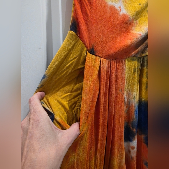 Vibrant Tie-Dye Jumpsuit - Picture 2 of 3